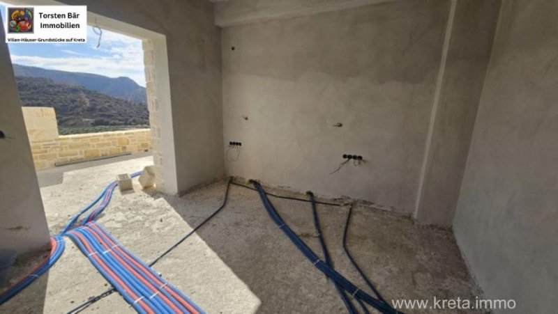Agia Galini Kreta, Agia Galini - Villa (im Bau 150m²) Wfl. Grdst. 5.736m² Meerblick Haus kaufen